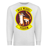 Oatmeal Heather Air Force Wild Weasel YGBSM Premium Sweatshirt - ArtMosaic
