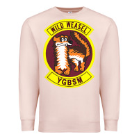 Pale Pink Air Force Wild Weasel YGBSM Premium Sweatshirt - ArtMosaic