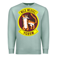 Seafoam Air Force Wild Weasel YGBSM Premium Sweatshirt - ArtMosaic
