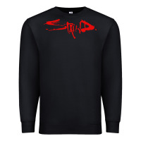 Black staind Premium Sweatshirt - ArtMosaic