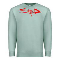 Seafoam staind Premium Sweatshirt - ArtMosaic