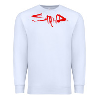 White staind Premium Sweatshirt - ArtMosaic