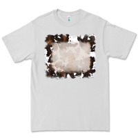 Dove Grey cowhide frames background Premium Tee - RanaPortraitStore