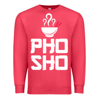 Cardinal pho sho foodie asian food humor chopsticks funny Premium Sweatshirt - ArtMosaic