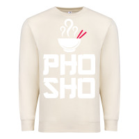 Sandshell pho sho foodie asian food humor chopsticks funny Premium Sweatshirt - ArtMosaic
