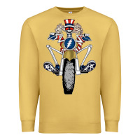 Antique Gold grateful motor ber Premium Sweatshirt - ArtMosaic