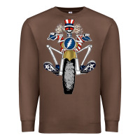Chestnut grateful motor ber Premium Sweatshirt - ArtMosaic