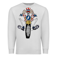 Dove Grey grateful motor ber Premium Sweatshirt - ArtMosaic