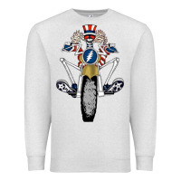 Oatmeal Heather grateful motor ber Premium Sweatshirt - ArtMosaic