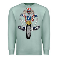 Seafoam grateful motor ber Premium Sweatshirt - ArtMosaic
