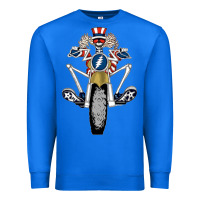 True Royal grateful motor ber Premium Sweatshirt - ArtMosaic