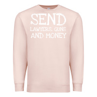 Pale Pink Warren Zevon Send Lawyers Guns and Money Music Shirt Premium Sweatshirt - ArtMosaic