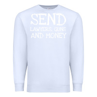 White Warren Zevon Send Lawyers Guns and Money Music Shirt Premium Sweatshirt - ArtMosaic