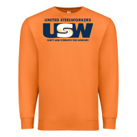 Carrot United Steelworkers - Unity and Strength for Worke Premium Sweatshirt - ArtMosaic