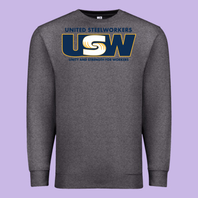 United Steelworkers - Unity And Strength For Worke Premium Sweatshirt Designed By Artmosaic