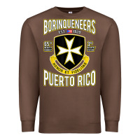 Chestnut Borinqueneers Puerto Rico Flag Honor Et Fidelitas Premium Sweatshirt - ArtMosaic