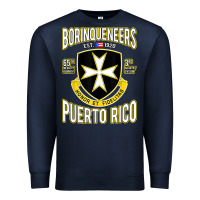 Navy Borinqueneers Puerto Rico Flag Honor Et Fidelitas Premium Sweatshirt - ArtMosaic