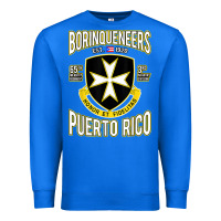 True Royal Borinqueneers Puerto Rico Flag Honor Et Fidelitas Premium Sweatshirt - ArtMosaic