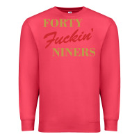 Cardinal forty fvckin' niners Premium Sweatshirt - ArtMosaic