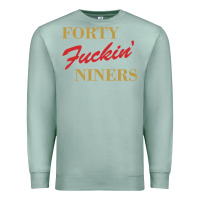 Seafoam forty fvckin' niners Premium Sweatshirt - ArtMosaic