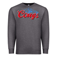 Charcoal Heather wsu cougs Premium Sweatshirt - ArtMosaic