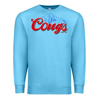 Ocean Blue wsu cougs Premium Sweatshirt - ArtMosaic