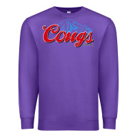 Purple wsu cougs Premium Sweatshirt - ArtMosaic