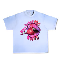 Grape Ice You Blow Me Away Valentines Day Urban Heavy Tee - FaDigitalArtStudio