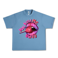 Pebble Blue You Blow Me Away Valentines Day Urban Heavy Tee - FaDigitalArtStudio