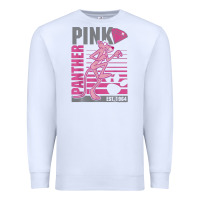 White Pink Panther Premium Sweatshirt - ArtMosaic