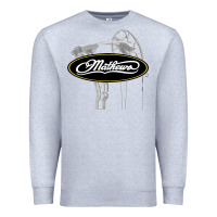 Heather Grey sport mathews concert Premium Sweatshirt - ArtMosaic