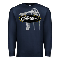Navy sport mathews concert Premium Sweatshirt - ArtMosaic