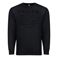 Black tigger if the only one Premium Sweatshirt - ArtMosaic