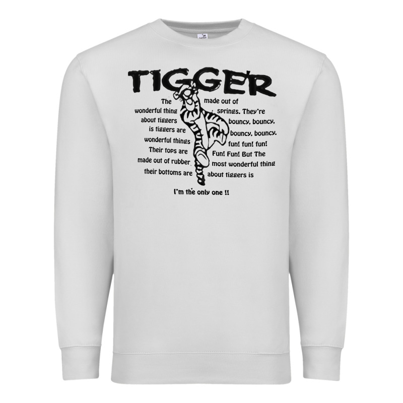 Tigger If The Only One Premium Sweatshirt by ArtMosaic | Teevron