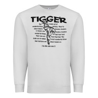 Dove Grey tigger if the only one Premium Sweatshirt - ArtMosaic