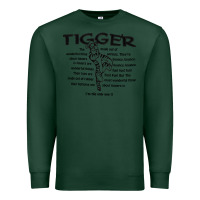 Sports Green tigger if the only one Premium Sweatshirt - ArtMosaic