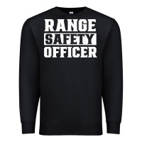 Black range safety officer worker team job t shirt Premium Sweatshirt - ArtMosaic