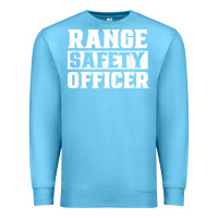 Ocean Blue range safety officer worker team job t shirt Premium Sweatshirt - ArtMosaic