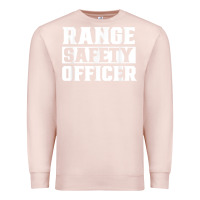 Pale Pink range safety officer worker team job t shirt Premium Sweatshirt - ArtMosaic