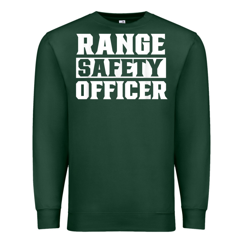Range Safety Officer Worker Team Job T Shirt Premium Sweatshirt by ArtMosaic | Teevron