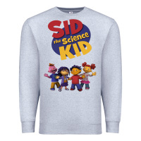 Heather Grey Sid The Science Kid boyfriend Premium Sweatshirt - ArtMosaic