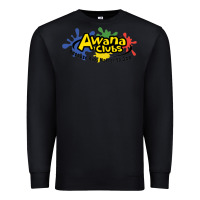 Black Vintage-Awana clubs Premium Sweatshirt - ArtMosaic