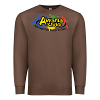 Chestnut Vintage-Awana clubs Premium Sweatshirt - ArtMosaic