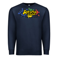 Navy Vintage-Awana clubs Premium Sweatshirt - ArtMosaic
