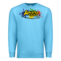 Ocean Blue Vintage-Awana clubs Premium Sweatshirt - ArtMosaic
