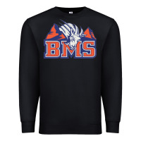 Black blue mountain state Premium Sweatshirt - ArtMosaic