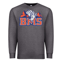 Charcoal Heather blue mountain state Premium Sweatshirt - ArtMosaic
