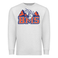 Oatmeal Heather blue mountain state Premium Sweatshirt - ArtMosaic