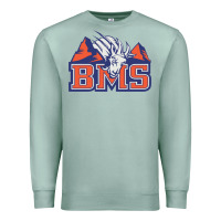 Seafoam blue mountain state Premium Sweatshirt - ArtMosaic