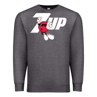 Charcoal Heather cool spot,uncola 7up Premium Sweatshirt - ArtMosaic